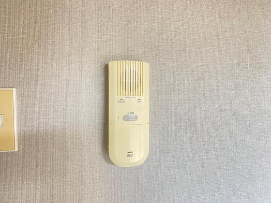 セキュリティ　※別部屋の写真です