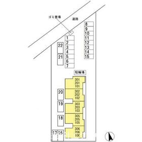 間取り図　周辺の見取り図です。