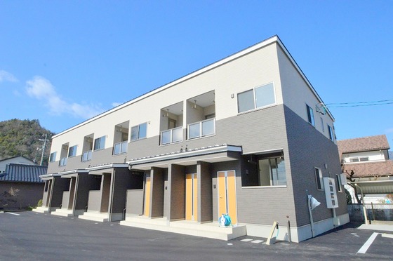 建物外観　スタイリッシュな外観♪