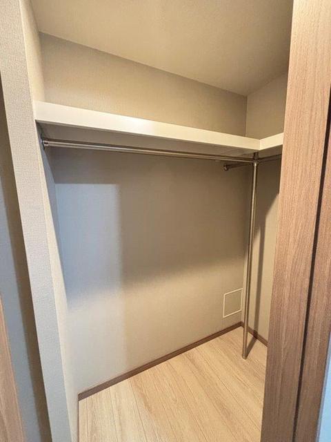 収納　ウォークインクローゼット