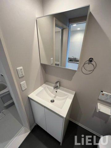 洗面設備　同シリーズ物件のモデルルームになります※現況優先