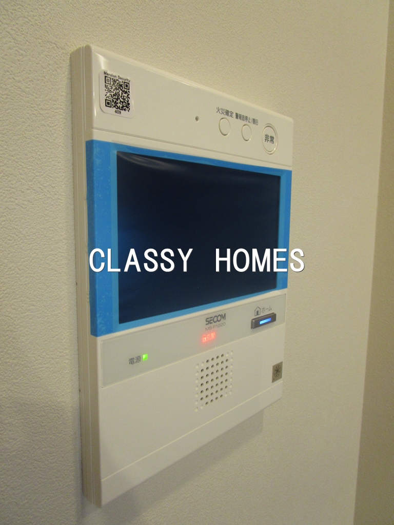 セキュリティ　2023年竣工　プラウドタワー芝浦：モニターフォン