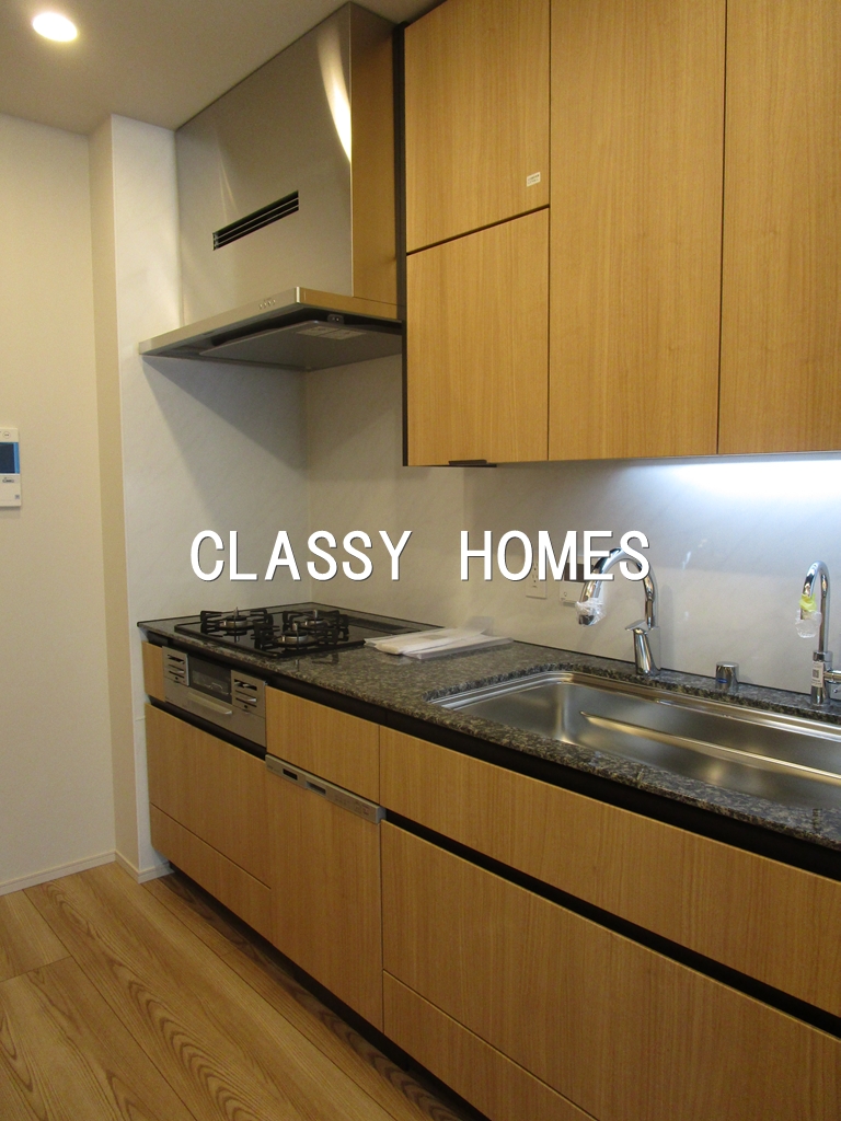 キッチン　2023年竣工　プラウドタワー芝浦：キッチン