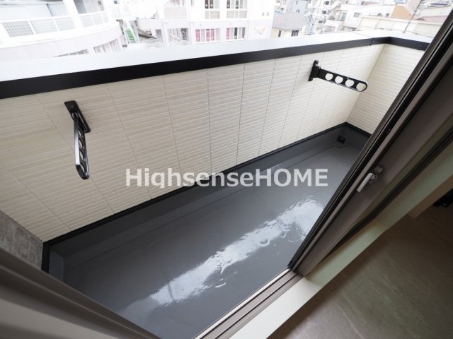 バルコニー　バルコニーがあります