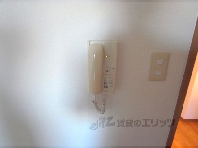 セキュリティ　誰が来たかがわかるので安心です。