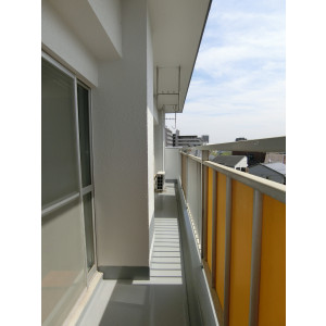 バルコニー　落ち着いた時間を過ごせるバルコニーです