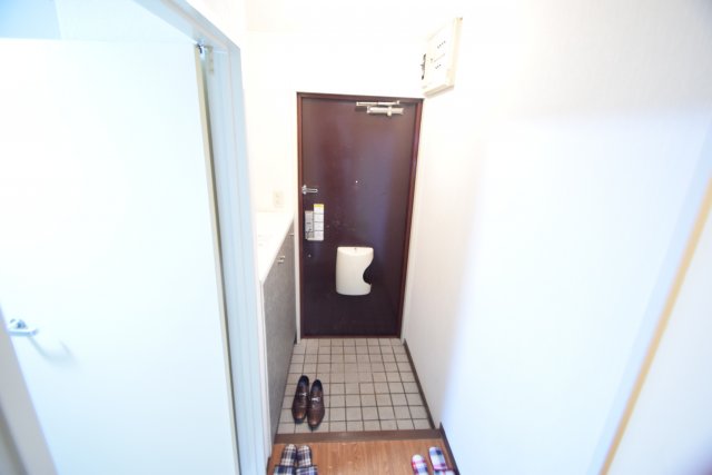 玄関　明るい玄関です