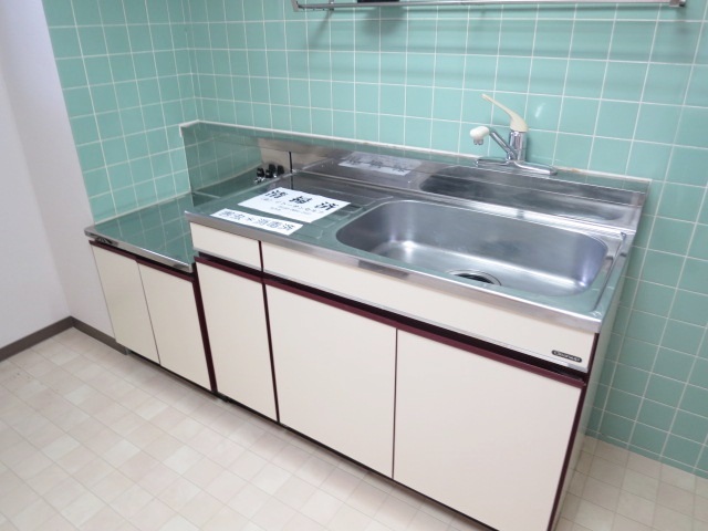 キッチン　広いので作業しやすいキッチンです！