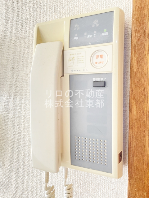 セキュリティ　来客時に便利なインターホン付です☆