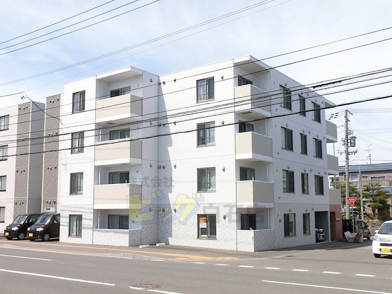 建物外観　外観が特徴的でオシャレなＲＣ造です♪