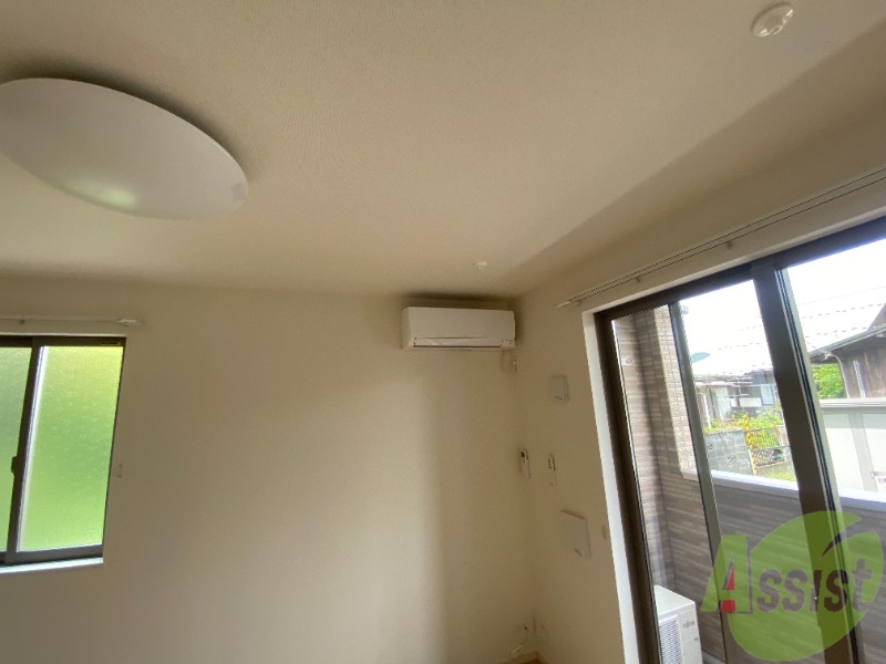 その他設備　エアコンが設置されているので、入居日から利用できます。