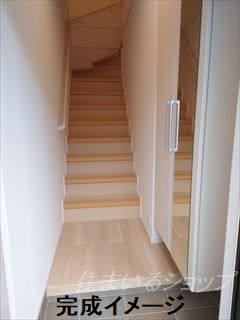 玄関　完成イメージ（同間取り別部屋）です