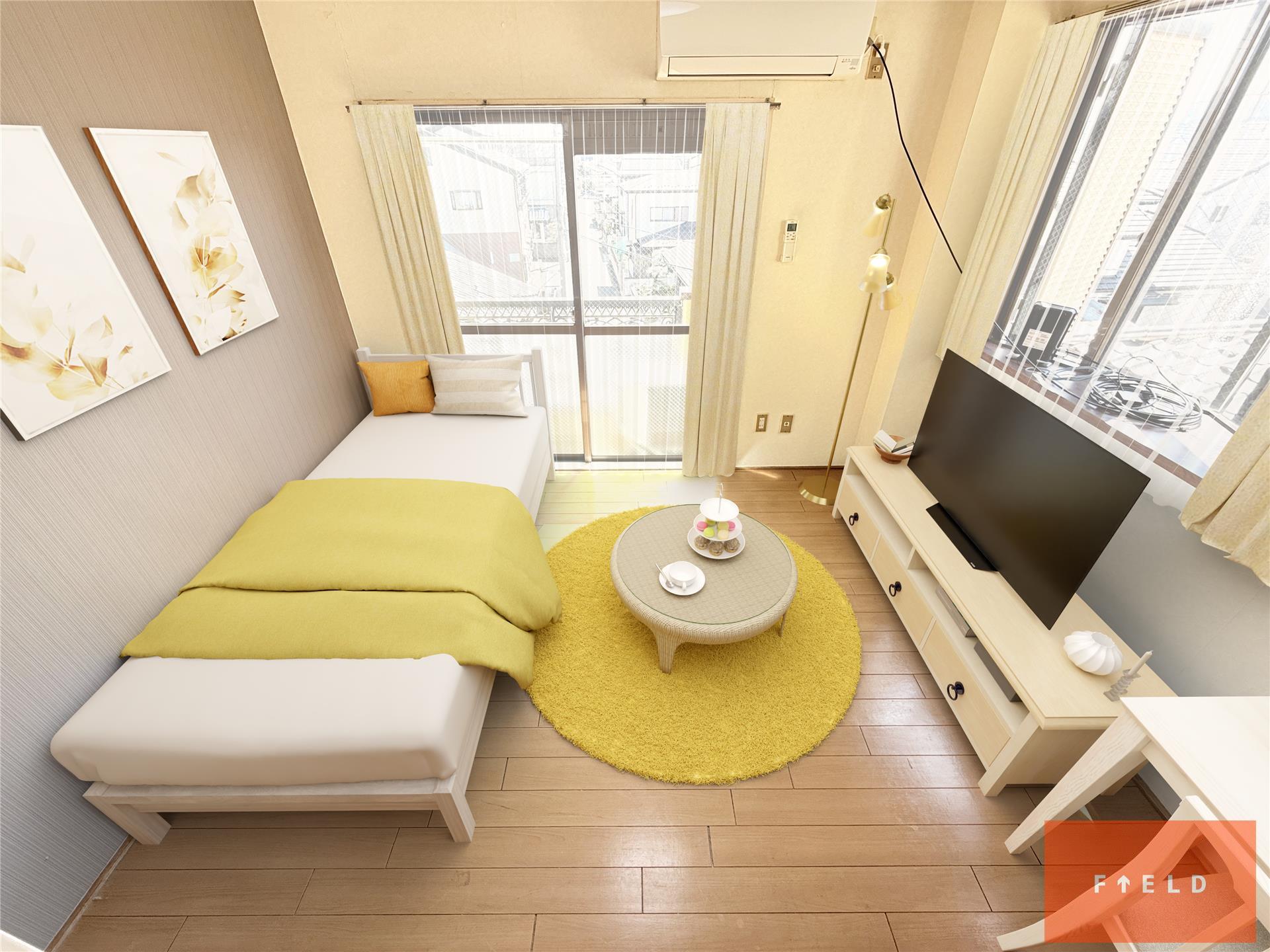 居室・リビング　※CG家具・家電。現状優先。