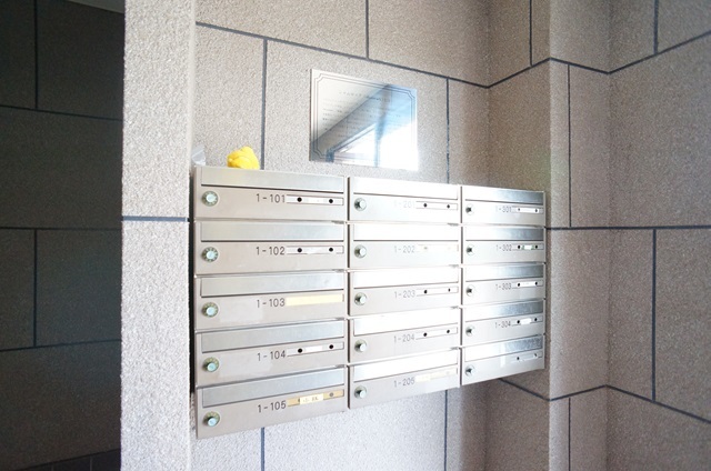 その他共有部分　お部屋に直接投函されない集合ポストあります！