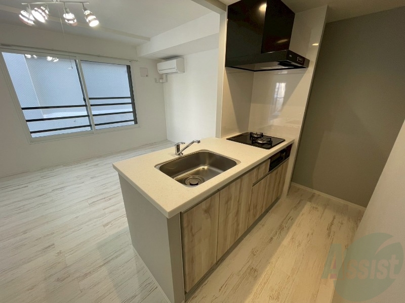 キッチン　システムキッチンなので、すぐお料理に使えます！