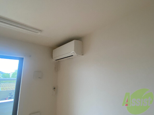 その他設備　エアコンも設置されているので、毎日の暮らしが快適になりますね