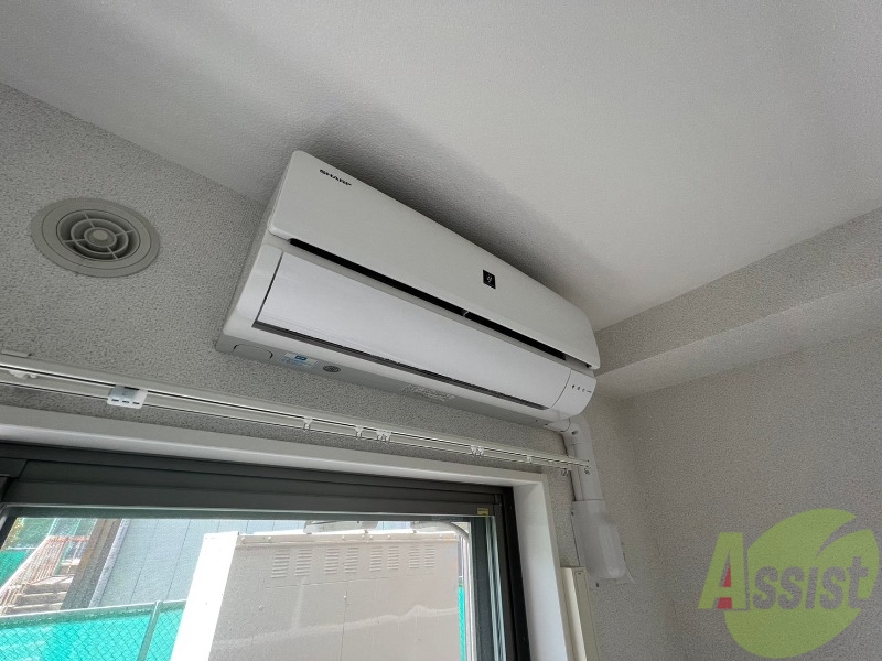 その他設備　エアコンが設置されているので各季節を快適に過ごせそうですね。