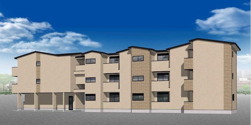 建物外観　※パース及び完成予想画像になります※