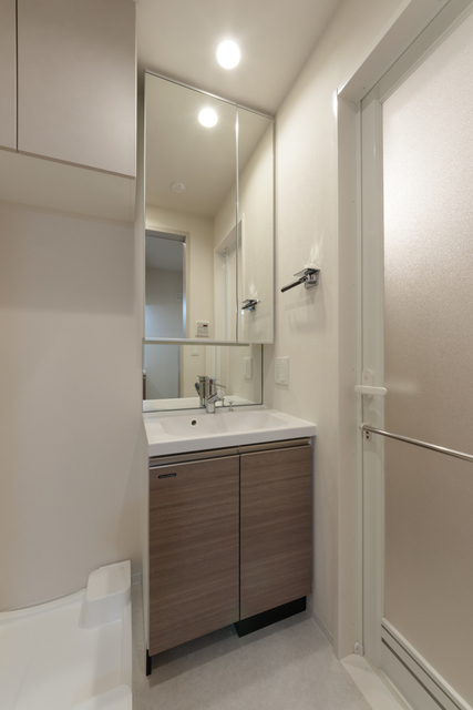 洗面設備　※写真は同タイプ住戸です。