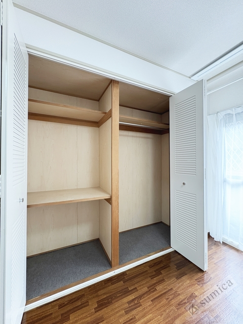 収納　収納力の高いクローゼット♪♪