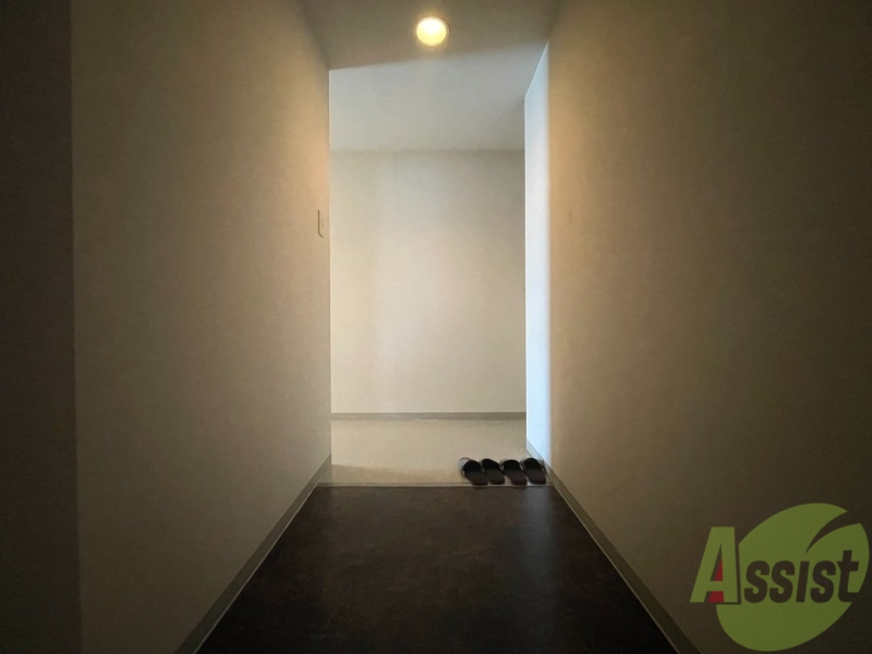 玄関　玄関から見た景色はこちらです。イメージできますか。