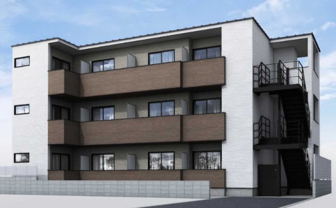 建物外観　外観パースです。