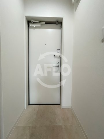 玄関　カルムビレッジ東田辺　玄関