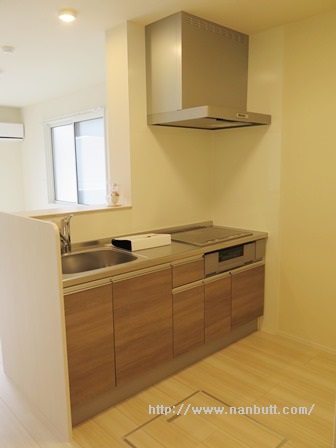 キッチン　IHクッキングヒーター付システムキッチ