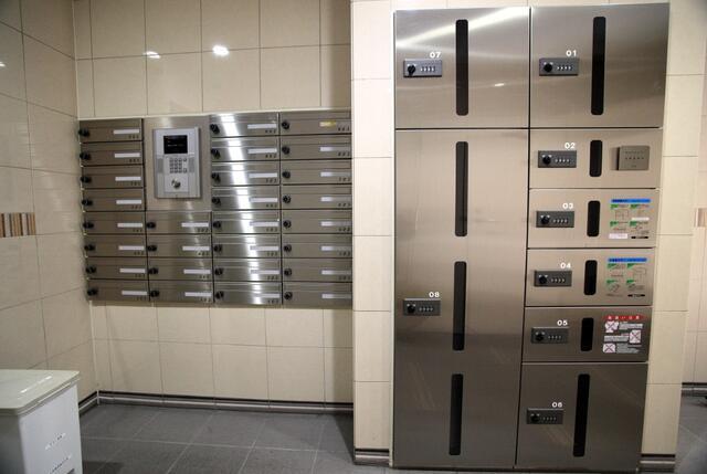 その他設備　郵便ポスト、宅配ボックスです