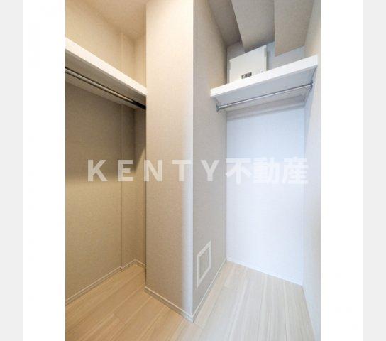 収納　十分な収納スペースがあります