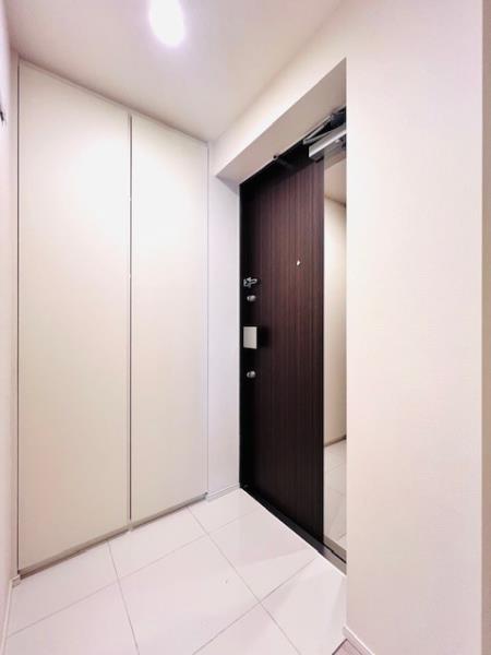 玄関　ゆったりとした玄関です