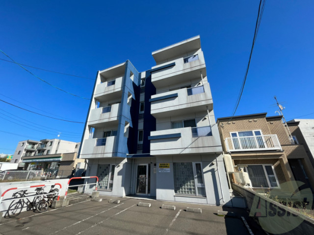 建物外観　札幌市東区北八条東「モンターニュボヌール」