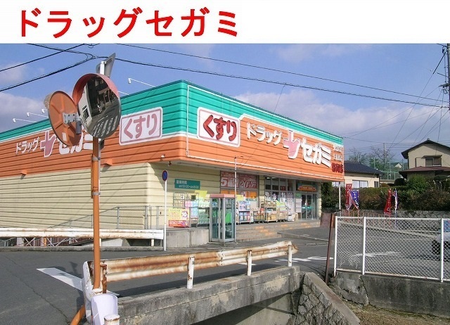 ドラックストア　ドラッグセガミ　皆賀店（ドラッグストア）まで150m