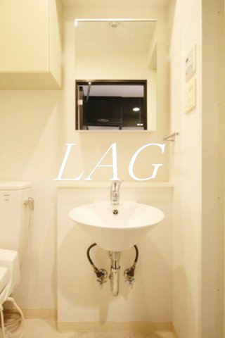 洗面設備　洗面台です。