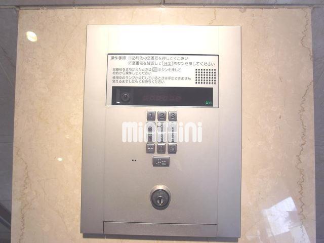 セキュリティ　オートロックがあって安心ですね！