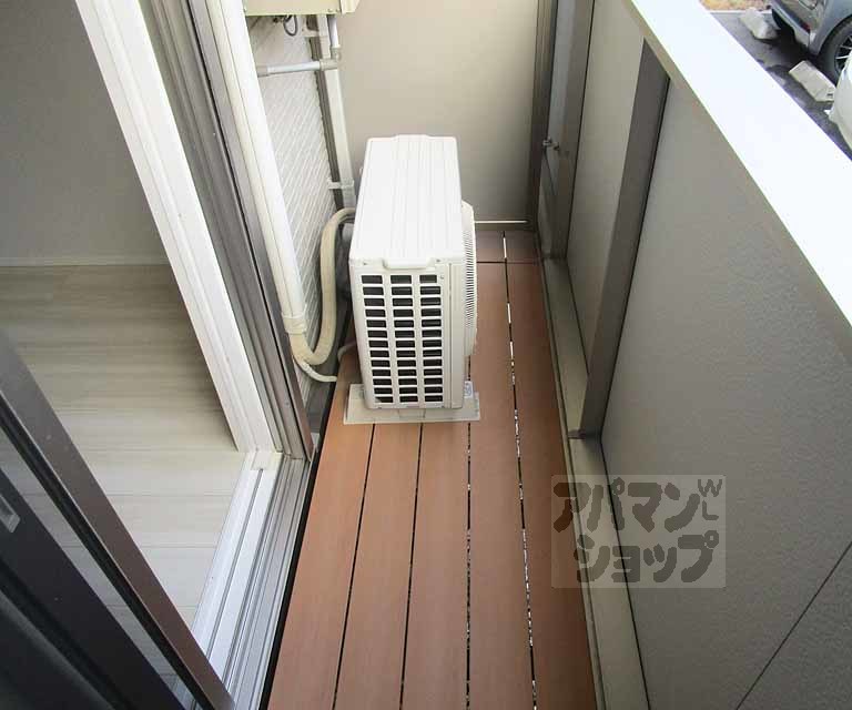 バルコニー　１０６号室の写真です。