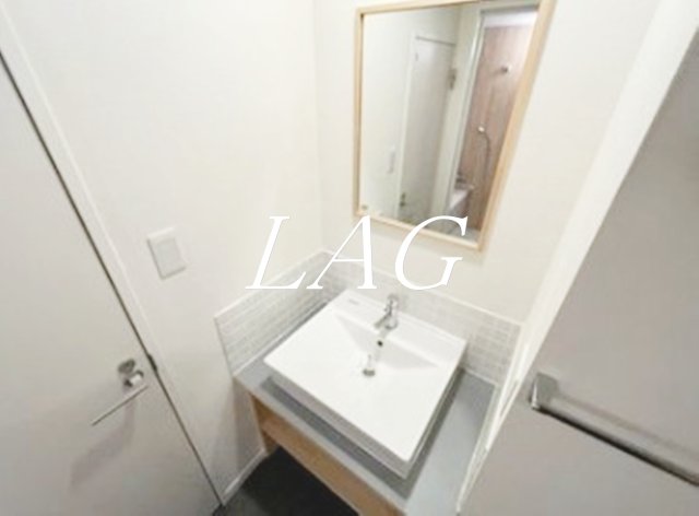 洗面設備　洗面台です。