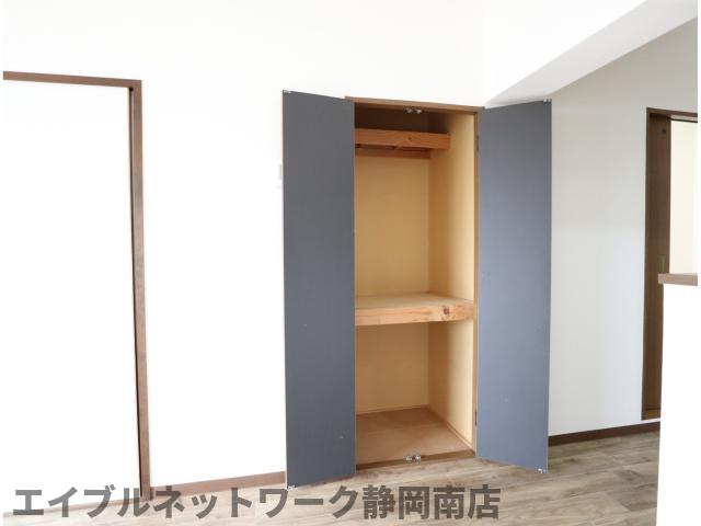 収納　十分な収納スペースがあります