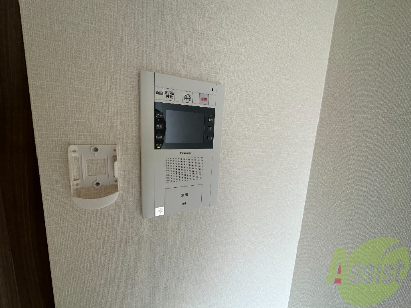 セキュリティ　モニタ付きで安心ですね。