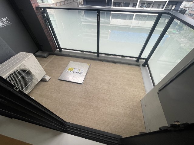 バルコニー　広々としたバルコニーです