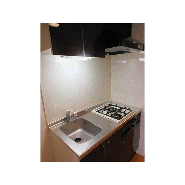 キッチン　2口ガスシステムキッチン