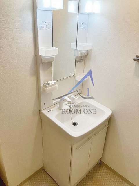 洗面設備　洗面台です。