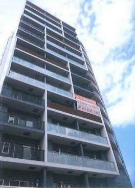 建物外観　仲介手数料は賃料の半月分です