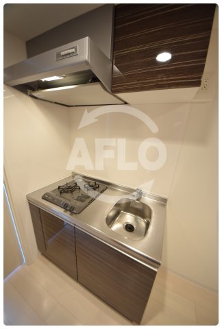 キッチン　Luxe今里II（ラグゼイマザトツー）　2口ガスシステムキッ