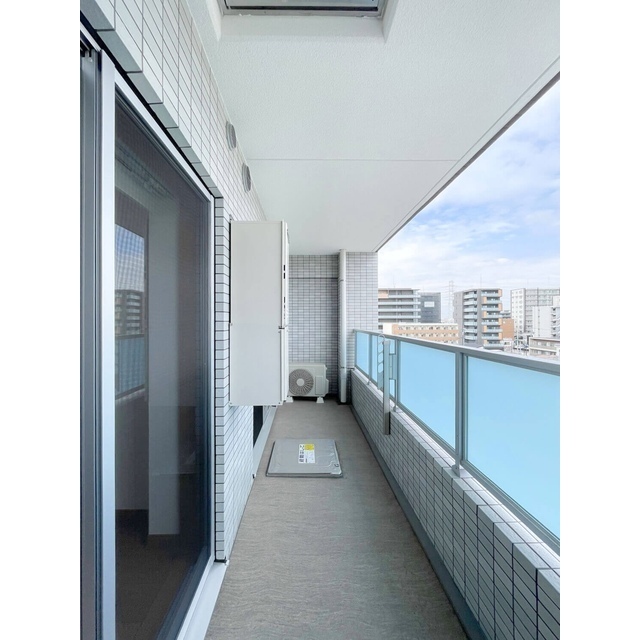 バルコニー　落ち着いた時間を過ごせるバルコニーです