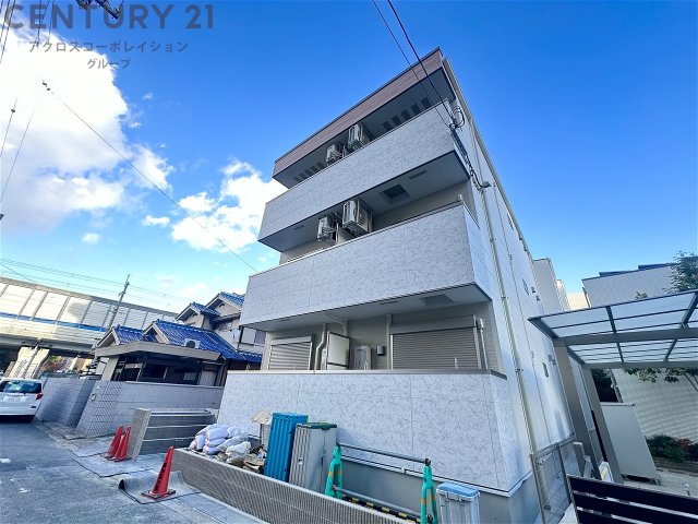 建物外観　オートロック、宅配ボックス完備☆