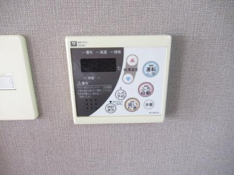 その他設備　給湯操作パネル