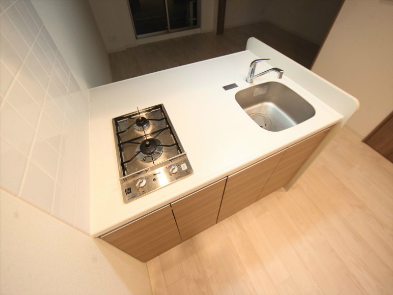 キッチン　カウンターキッチン（ガス2口コンロ）