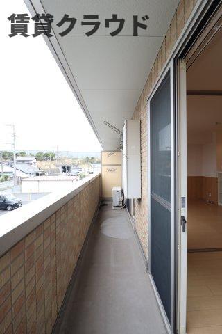 バルコニー　バルコニーがあります