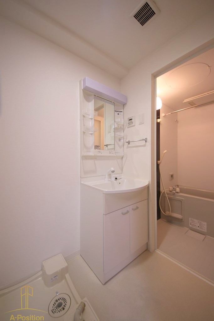 洗面設備　グランカーサ天王寺EAST